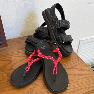 2-pair sandals - Target brands - Size 8